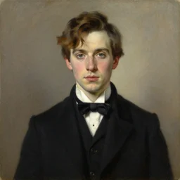 portrait of dorian gray by walter sickert, john singer sargent, william open, oil on canvas, national portrait gallery