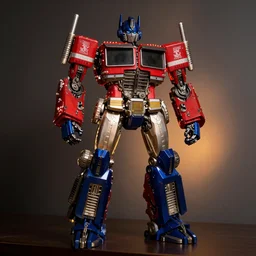lamp product design inspired by generation one transformers, 1980s