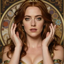a close up portrait of emma stone, she is dressed as a belly dancer,, arabian night, in focus sharp face with fine details, anatomically correct hands by albrecht durer, volumetric lightening, octane render, high quality, fully detailed, 4 k, alphonse mucha, masterpiece, stunning