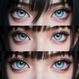 saimin illustration of an anime girl's eyes being mind controlled by artgerm and wlop and greg rutkowski, digital art, extreme detail, realistic lighting, cinematic composition, concept art, sharp focus, colorful, photorealistic eyes, 8 k