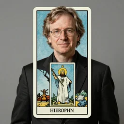 Geoffrey Hintonas tarot Hierophant