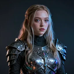 amanda seyfried portrait, dystopia core, apocalyptic, armor, warrior, dramatic, sharp focus, fiction, neon, fantasy, hyper detailed, digital art, trending in artstation, cinematic lighting, studio quality, smooth render, unreal engine 5 rendered, octane rendered, art style and nixeu and wlop and krenz cushart