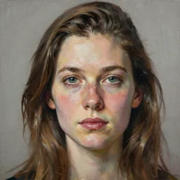 high quality high detail painting by lucian freud, hd, portrait of naomi watts, photorealistic lighting