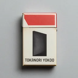 vintage cigarette pack, by tadanori yokoo