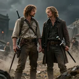 david and goliath, epic, cinematic lighting