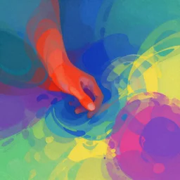 a dimension created out of colors
