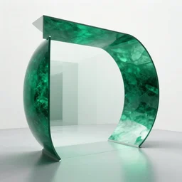 mirror portal utopian, clean, modern, emerald, futuristic, by simon stalenhag, kim jung gi, james gurney