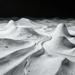 biomechanical landscape in the style of giger and emil melmoth