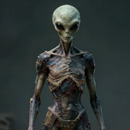 alien god, patchwork-streak style, concept art . Highly detailed, photographic, cinematic, dramatic, sublime, establishing shot.