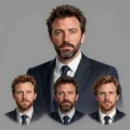 hearts of iron 4 leader portrait of ben affleck, democratic, trending on artstation, highly detailed, character portrait, ylva ljungqvist, custom portraits, paradox interactive