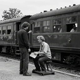 Stoner model train enthusiast, cinematography by Robby Müller