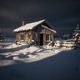 a photorealistic hyperrealistic render of an external invernal scene by greg rutkowski, wlop, artgerm, dramatic lighting, strong shadows, volumetric, cinematic atmosphere, octane render, artstation, 8 k
