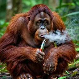 orangutan smoking disposable vape