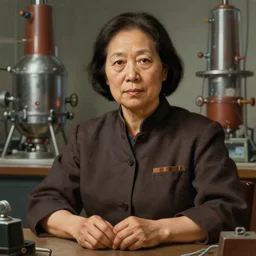 epic portrait of slightly muscular woman visionary chienshiung wu wearing professor uniform, physics equipment, reactor, detailed, artstation, concept art, donato giancola, joseph christian leyendecker, wlop, boris vallejo, stron eyes, highest resolution, extremely detailed beautiful, establishing shot, artistic, hyperrealistic, enhanced hands, octane render