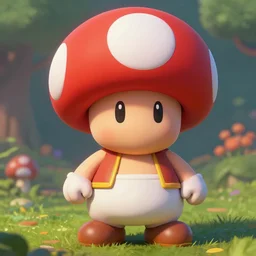 toad from supermario as realistic mushroom human character art portrait, matte fantasy painting, deviantart artstation, by jason felix by steve argyle by tyler jacobson by peter mohrbacher, cinema c 9. 0