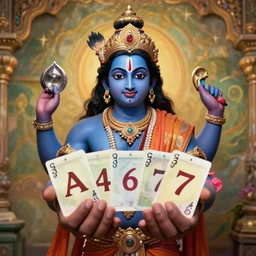 vishnu holding 6 ak - 4 7 s in his hands, one on each hand, epic