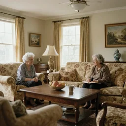 a grandmas living room
