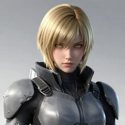 portrait of slipstream from metal gear rising revengeance by greg rutkowski