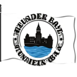 The flag of the city of Thunder Bay, vector art, svg