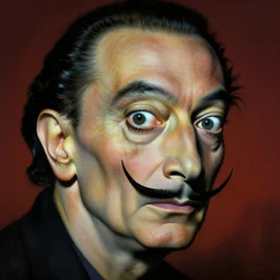 catatonic schizophrenic, claustrophobia, by salvador dali, by ed schaap, buddhahood, dark shadows, detailed face