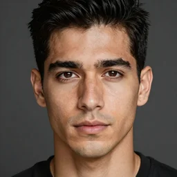 headshot of beautiful latino man