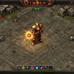 a screenshot of diablo 2
