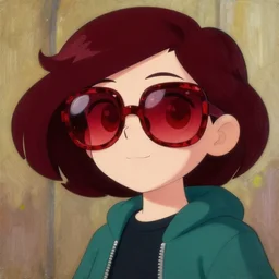 garnet from steven universe, large sunglasses, rhythm, highly detailed painting by gaston bussiere, craig mullins, j. c. leyendecker 8 k
