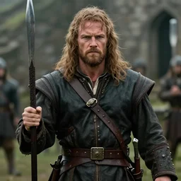 Braveheart film still showing Gerard Joling, 4k
