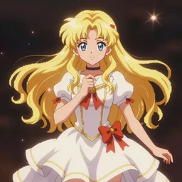 Magical girl, pixelart