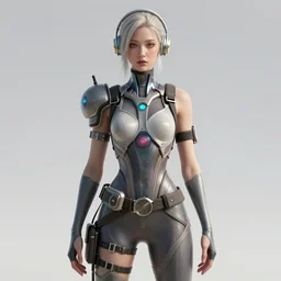 naturepunk deity of retrofuture dream logic creativity, beautiful detailed realistic cinematic character concept fashion portrait, hi - fructose art magazine, by anton fadeev and paul lehr and david heskin and josan gonzalez, 8 k