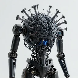 photo of Dark Deep steam fiber optics biophilic parasitic Diffusion Space Cranq Xenon parasitic robotic futuristic robot virus Brain biomorph Smart bionicle organism biomimmicry exo Biomorph hydraulics trending on behance visualisation industrial design ct robotengine Space design