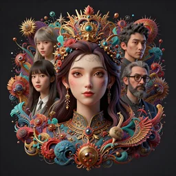 portrait :: by Martine Johanna and Simon Stålenhag and Chie Yoshii and wlop and Guillermo del toro :: ornate, dynamic, particulate, rich colors, elegant, centered, artstation, smooth, sharp focus, octane render, 3d