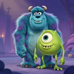 monsters inc by tim burton