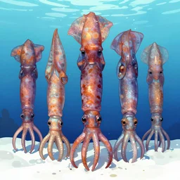 a council of humanoid squids