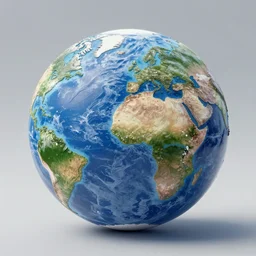 the planet earth having a poop realistic cinematic 3 5 mm
