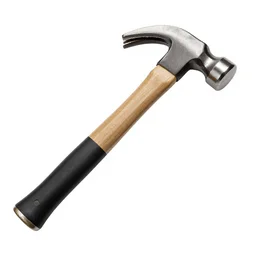 isolated white background hammer, stock photo, 4 k