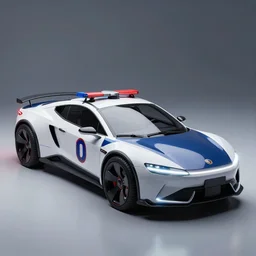 futuristic police car concept art realistic, octane render, 8 k, 4 k, studio lighting