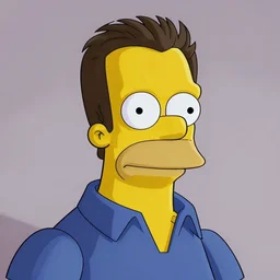 Jerry Seinfeld in The Simpsons, detailed, very detailed, highly detailed, HD Quality, digital art, trending on artstation, 8k resolution, real, detailed face