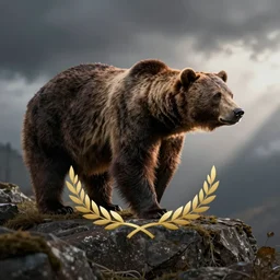 bear, logo