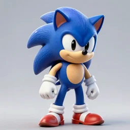 sonic the hedgehog in a surreal, sharp, detailed professional, high quality airbrush art MGMT album cover of a liquid dissolving LSD DMT blue sonic the hedgehog surfing through vaporwave, purple checkerboard background, 1990s 1992 Sega Genesis video game album cover