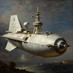 Baroque painting of cargo spaceship hyperdetailed, artstation, cgsociety, 8k
