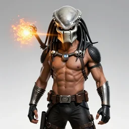 tommy lee being targeted by the predator with thermal vision
