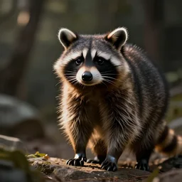 robot raccoon