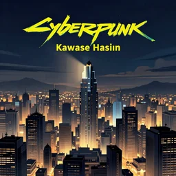 the cyberpunk cty,PPT,Kawase Hasui