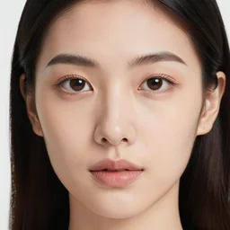 extreme close - up shot, studio photography portrait of a modern southeast asian woman, concept art, in the style of 1 9 7 9 life magazine, lee jeffries, hyper detailed, 2 4 mm, 8 k