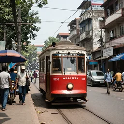 streets of calcutta, tram