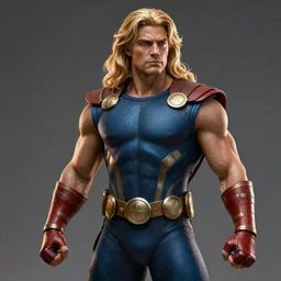 Tor from Marvel, very detailed, 8k, highly accurate