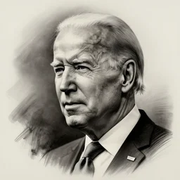 michael karcz grunge drawing of joe biden. , in the style of corpse bride, loony toons style, horror themed, detailed, elegant, intricate, trending on artstation, 4k