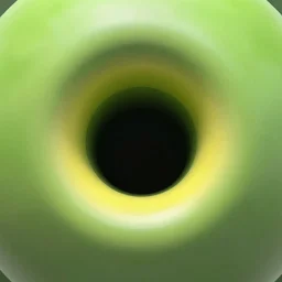 realistic detailed image of a dark void hole in the healthy green yellow grass, liminal space, dreamcore