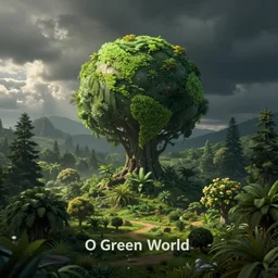 O Green World, Digital Art, Trending on Art Station